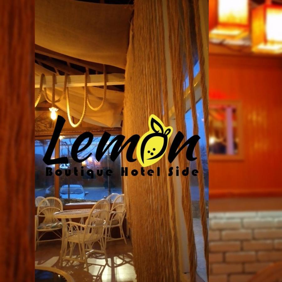Lemon Boutique Otel Side Luaran gambar